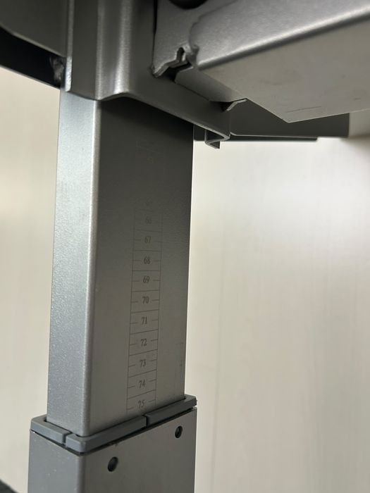 17 Buc. Birou Reglabil pe Înălțime 160x80 cm, Cadru Metalic; Masă de Lucru; Mobilier Office Desk