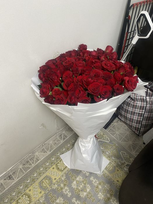 101 красный розы 25к