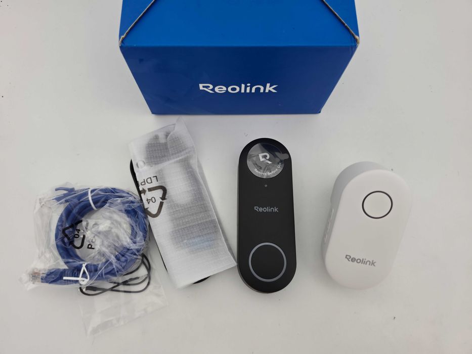 Sonerie Videointerfon Reolink D340P, vedere nocturna, camera 5MP PoE