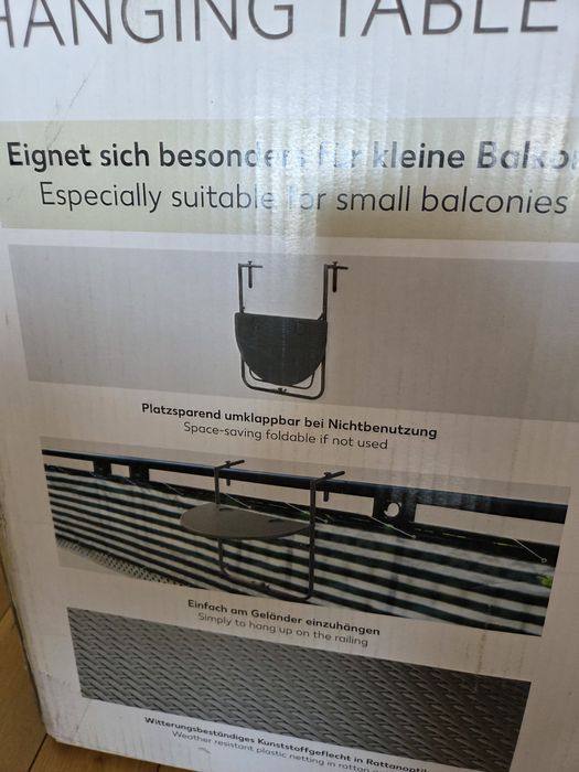 Сгъваема маса за тераса