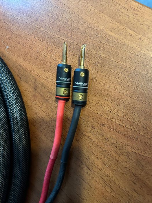 Doua Cabluri boxe Monster M1 mk2 cu mufe Viablue