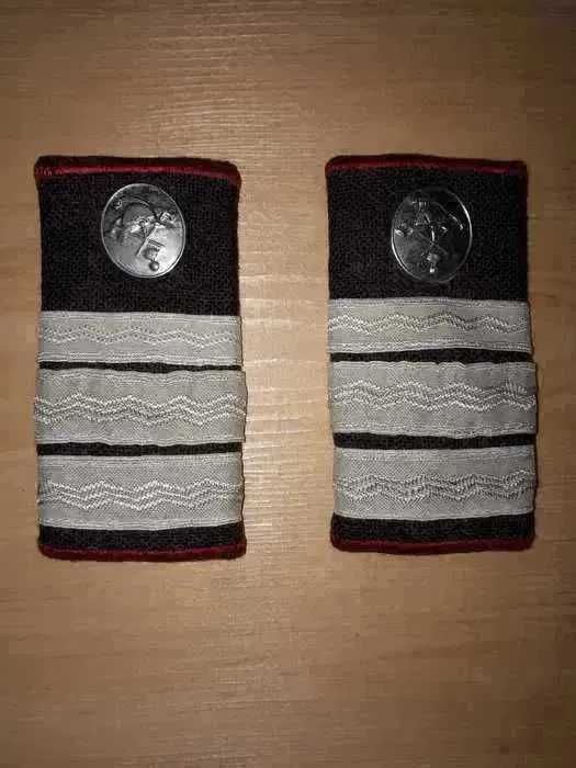 Epoleti-Trese Pompieri IGSU grad Plutonier-Major