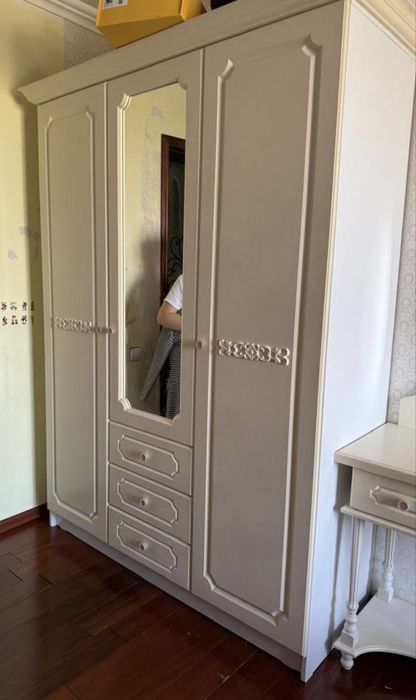 Мебель мдф кровать шкаф для девочек