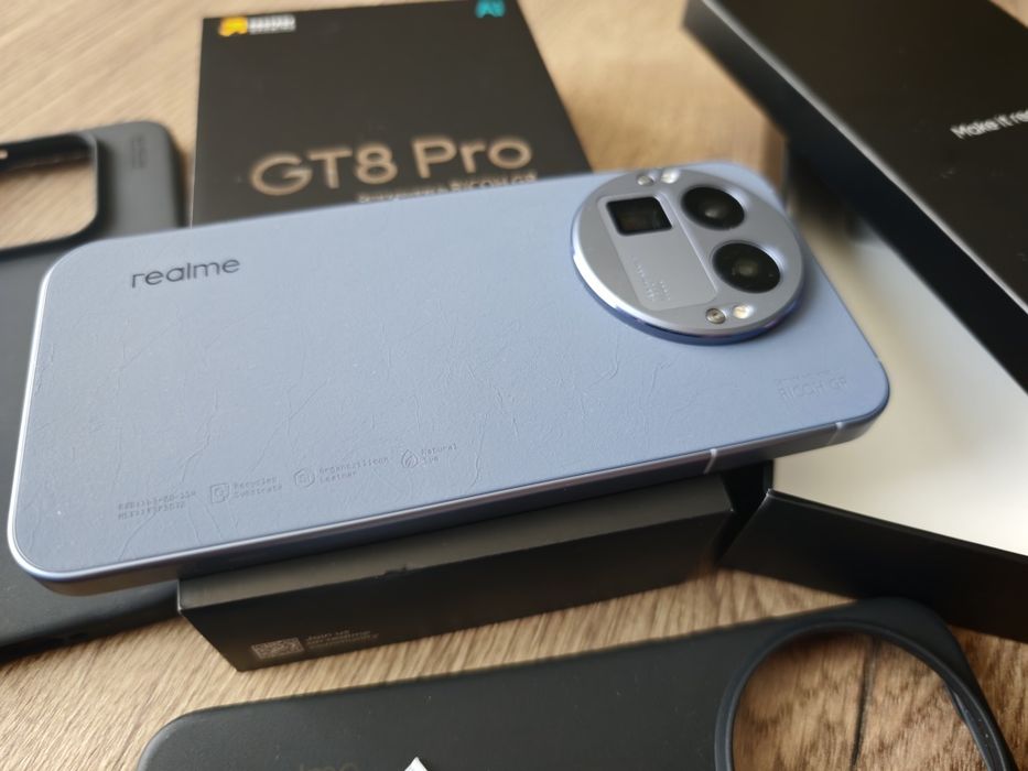 realme GT 8 Pro 16/512GB – отличен комплект + камера модул + 2 кейса