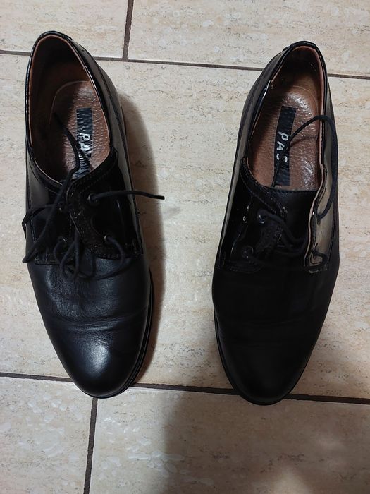 Pantofi piele dama negri