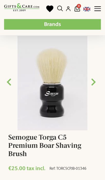 set pămătufuri  de ras Semogue