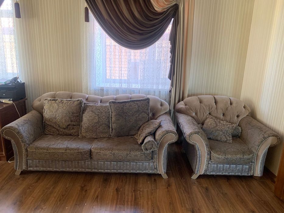 Мягкий уголок три прдмета