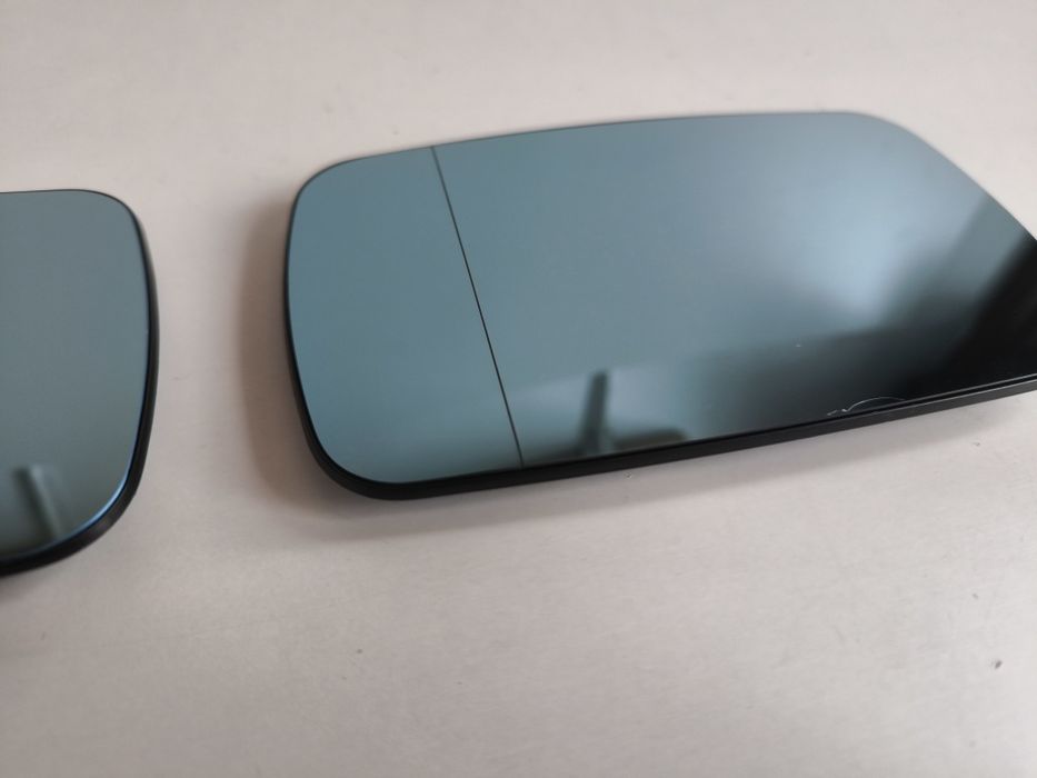Стъкло огледало БМВ Е34 огледала bmw e34 нови с подгрев синьо