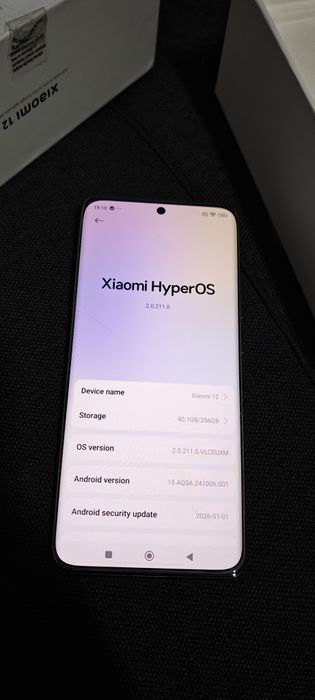 Xiaomi 12 8GB RAM 256GB memorie