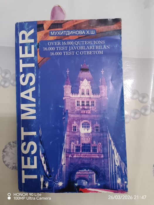 Test master kitobi 15.000