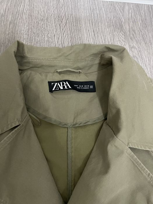 Укороченный тренч Zara