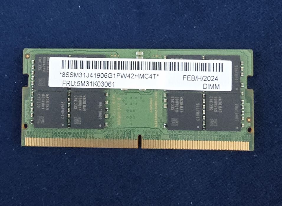 Vand 1 modul DDR5 32Gb, 5600 MT/s, SODIMM,Samsung