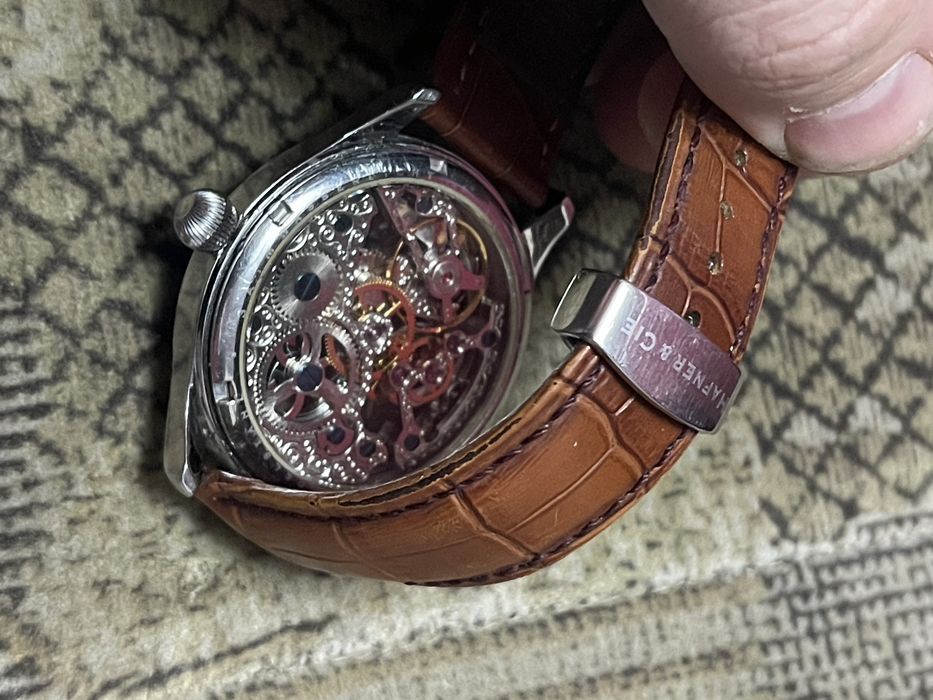 Наручные часы. Скелетон