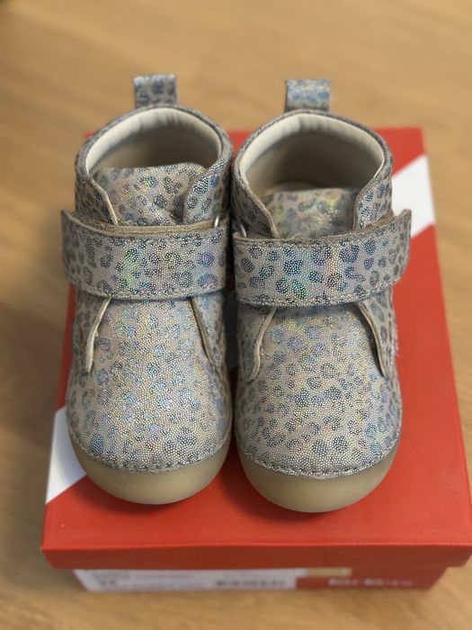 Ghete / pantofi inalti Kickers si Primigi, piele, 25 EU, int. 16 cm