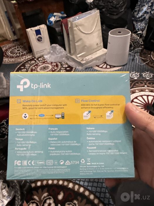 Новая TP-Link TG-3468 Gigabit PCI Express — запечатанная коробка