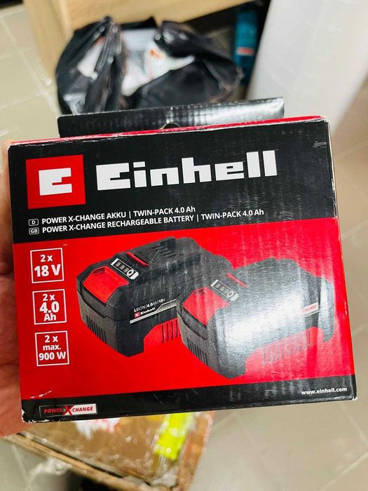 Set 2 x Einhell PXC Twin Pack 18V 4,0 Ah Power X-Change