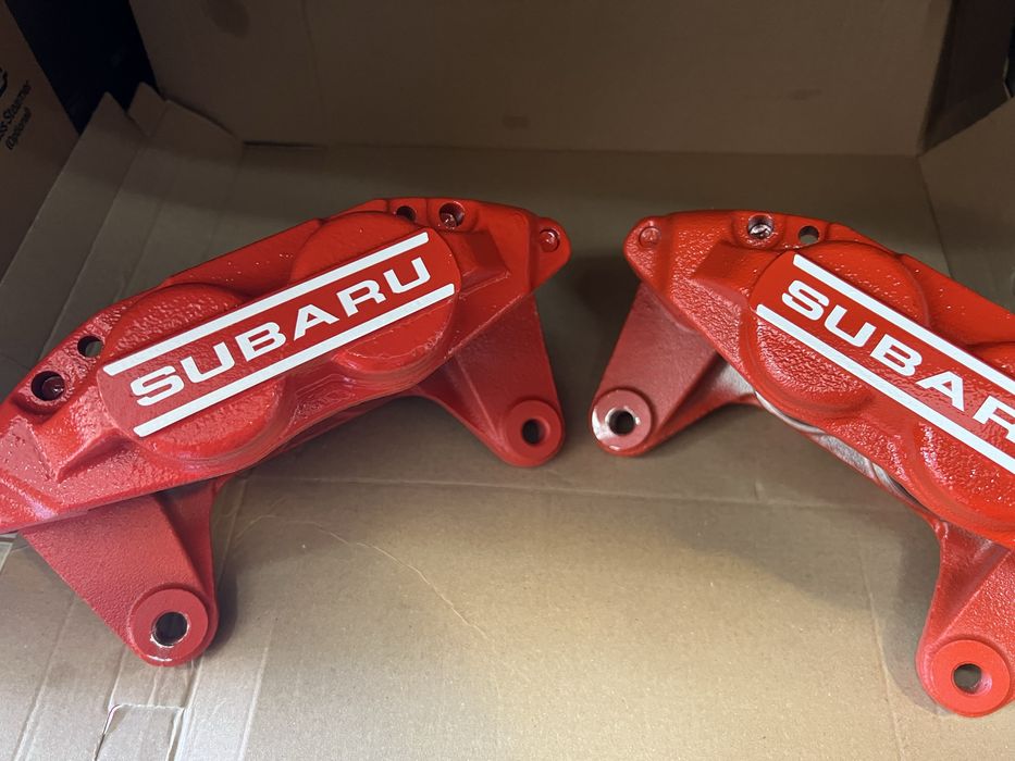 4 бутални спирачни апарати Субару Импреза Форестър WRX/STI Turbo