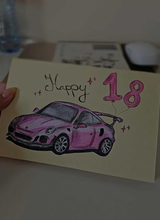 Ръчно рисувани картички за всеки повод