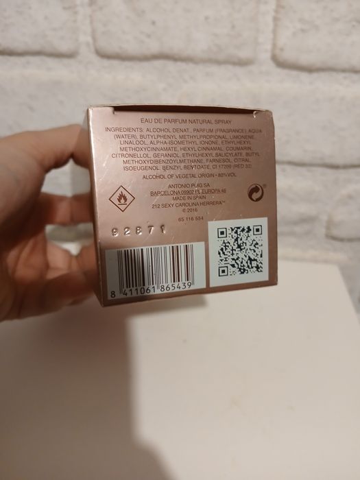 Carolina Herrera 212 Sexy 100ml parfum