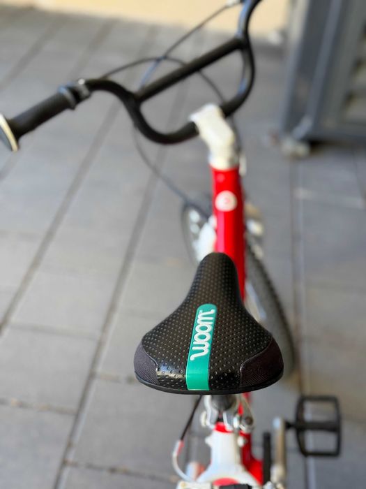 Bicicletă copii Woom 3  16 inch 4-7 ani – Roșu