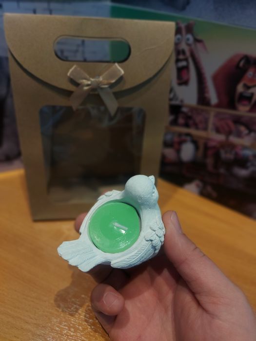 Птичка  подсвечеик подарки на свадьбу