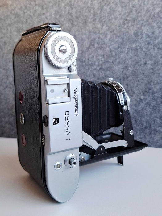 Camera foto 6X9 Voigtlander Bessa I obiectiv 105 mm f/4.5 Vaskar