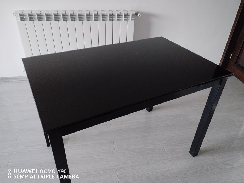 Masa extensibila arena sticla 110x170x70x76