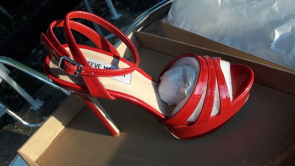 Летни обувки и сандали на висок ток Steve Madden, 37 номер
