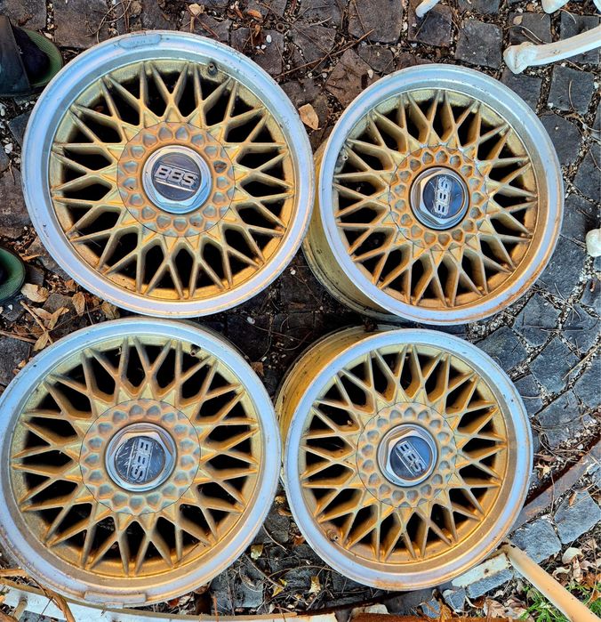 Jante originale BBS pe 15  5x 112 Mercedes r 107 W126 W123