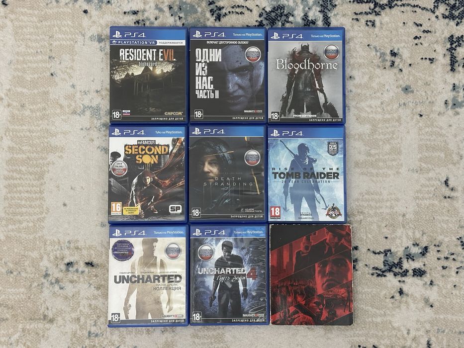 Диски Игры PS3 PS4 PlayStation