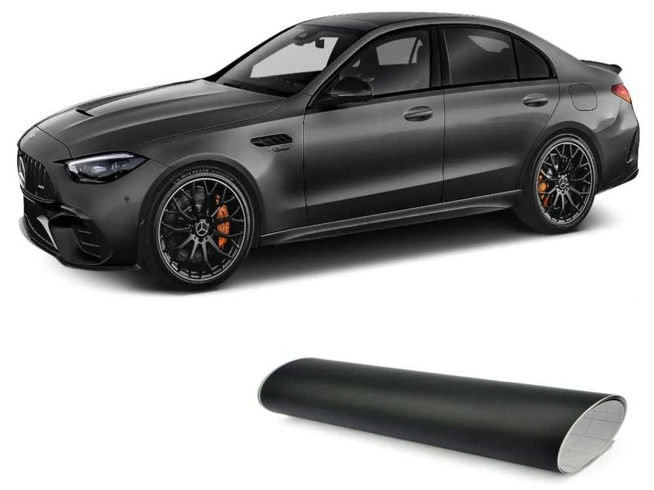 Черно матово самозалепващо фолио Automat, За авто и интериор