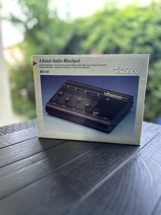 VIVANCO  MX 510 4 channel stereo audio mixer