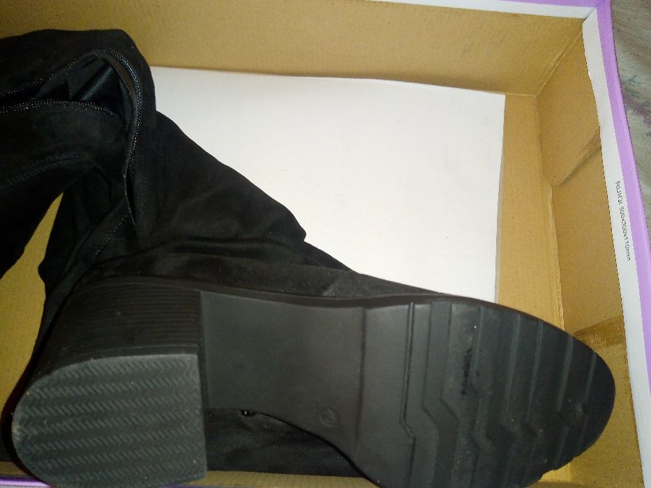 Cizme dama peste genunchi (lungi) toc gros comode (70cm)