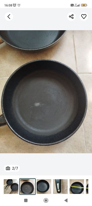 2 tigăi ceramica/45lei