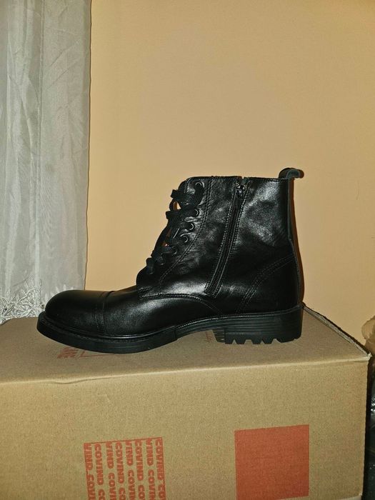 Мъжки боти Фабиано Fabiano естествена кожа