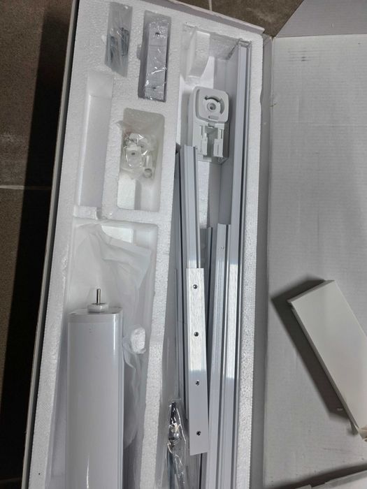 Kit Sina electrica pentru perdele, Abalon, 2.13m, motor cu 3 cabluri