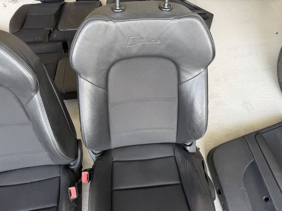 Кожен S line салон за Audi A3 8p sportback, А3 Ауди