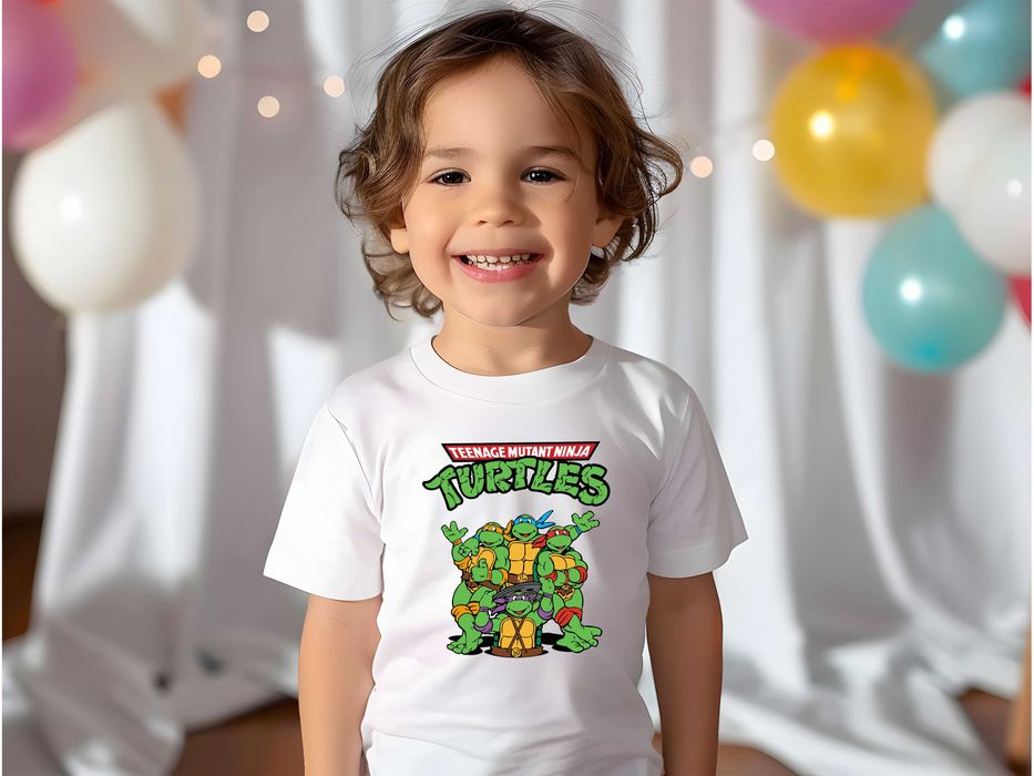 Детски тениски и суитчъри с Elmo, костенурките нинджа