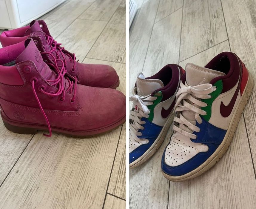 JORDAN Nike + Timberland боти