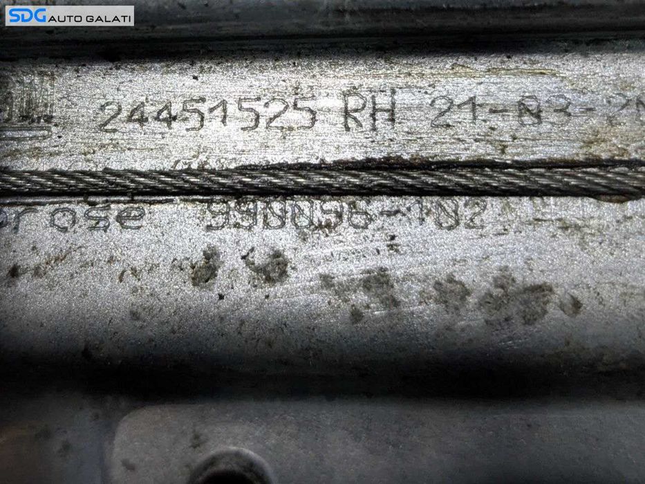 Macara Manuala Dreapta Spate Opel Vectra C 2002 - 2008 Cod 24451525 24451525RH [L9491]