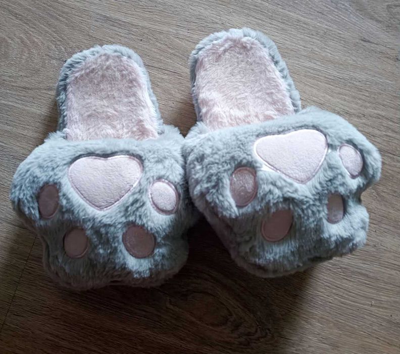 Тапочки лапки, размер 35-36