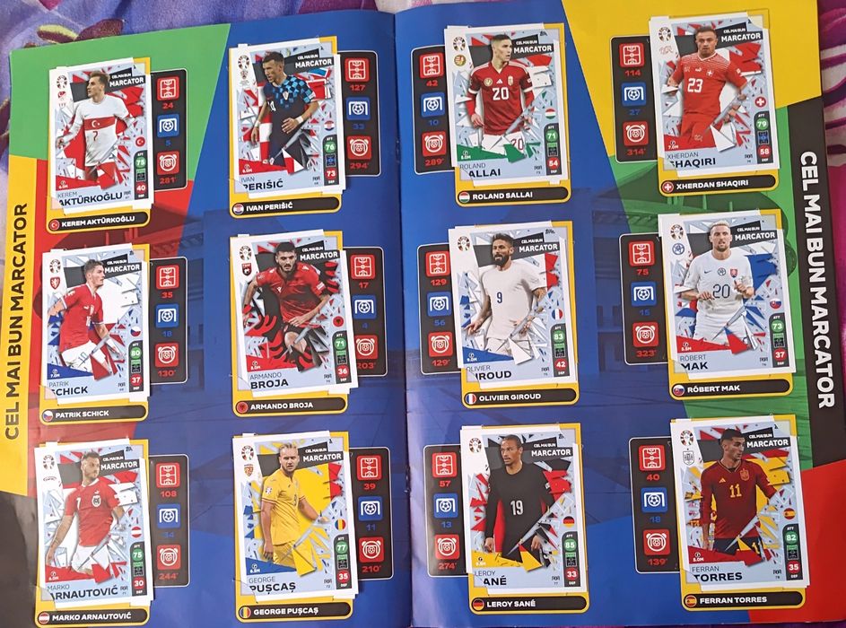 Vând album complet UEFA 2024