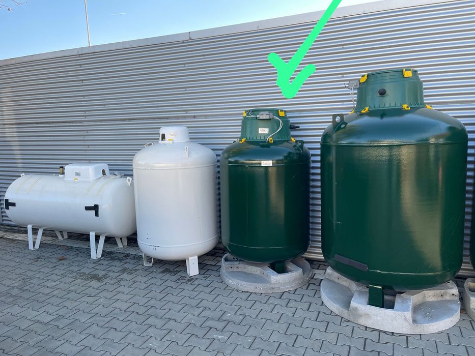 Rezervor GPL subteran vertical 1000 L