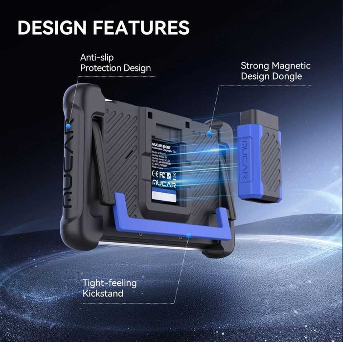 MUCAR 892BT мультимарочный сервисный автосканер