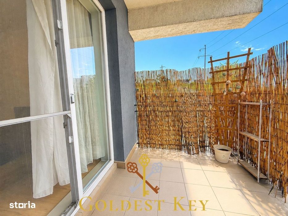 Apartament cu 2 camere, balcon si parcare exterioara