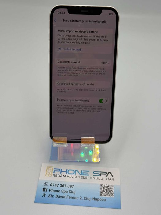 iPhone 12 128Gb 100%- Din magazin,cu garantie! RATE TBI !