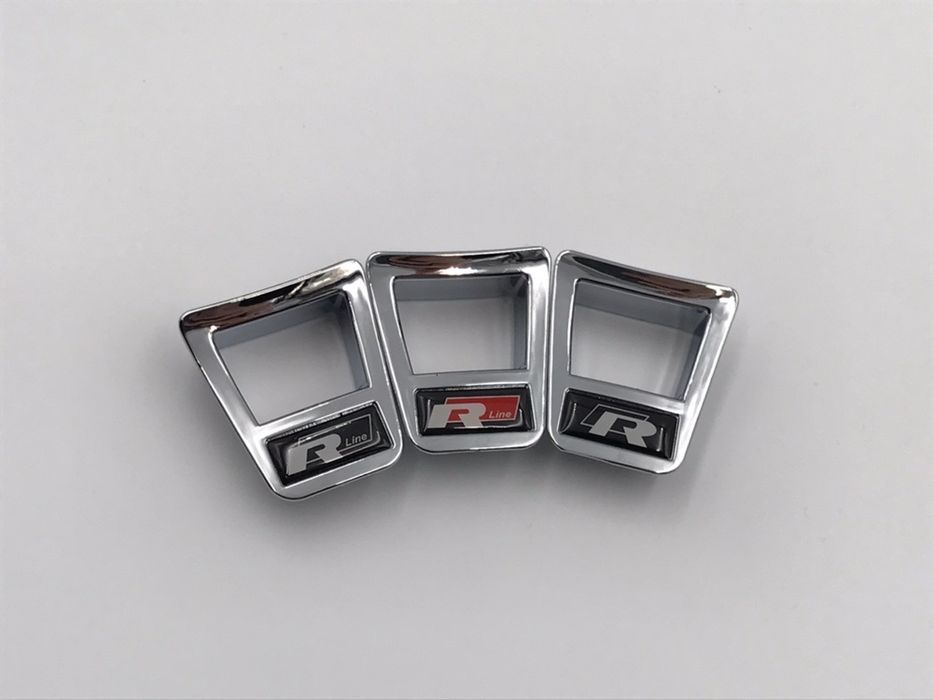 Emblema VW R volan negru