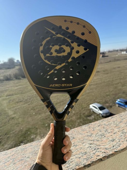 Paleta padel - Dunlop Aero Star 16K Carbon Premium Padel