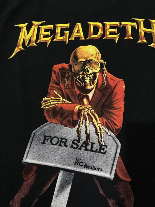 Megadeth мъжка метал тениска, M размер