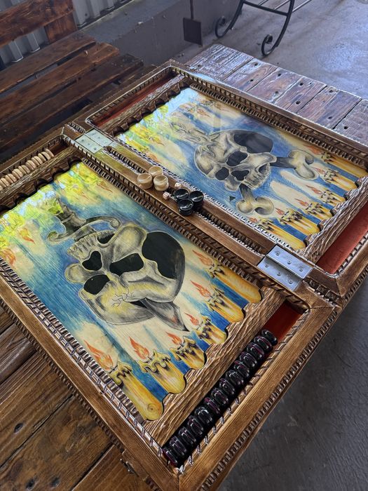 Продаются нарды ручной работы